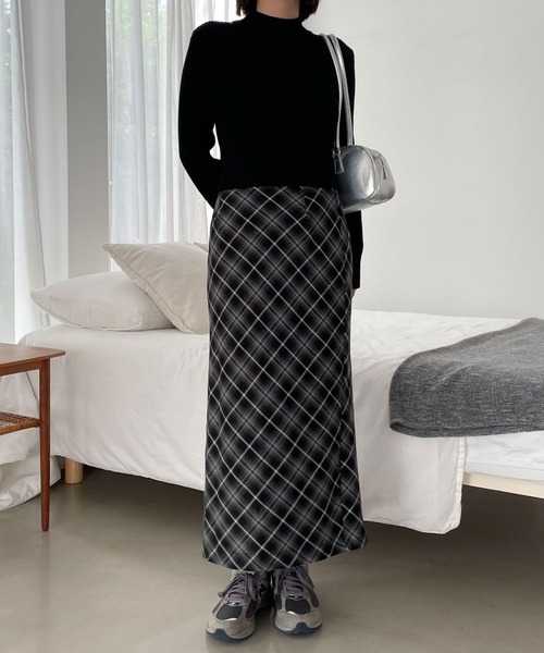 WEGO（ウィゴー）の「WEGO/リブハイネックショートニット（ニット/セーター・レディース・ブルー/スミクロ/ブラック/オフホワイト/その他1・FREE）」の7枚目の写真