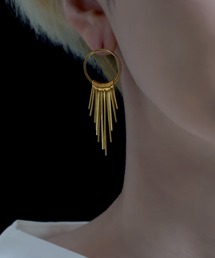 【YArKA/ヤーカ】arrange 15 stick earring(pierce) / 光線イメージピアス