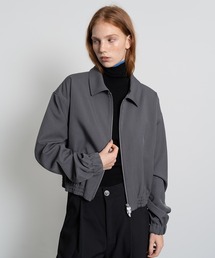 ELOOPS（イーループス）の「【ELOOPS】ショート丈ハリントンジャケット（ブルゾン）」