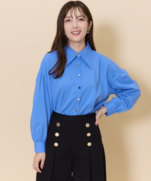 BLUE LABELクレストブリッジ ガウチョパンツ BLUE LABEL CRESTBRIDGE