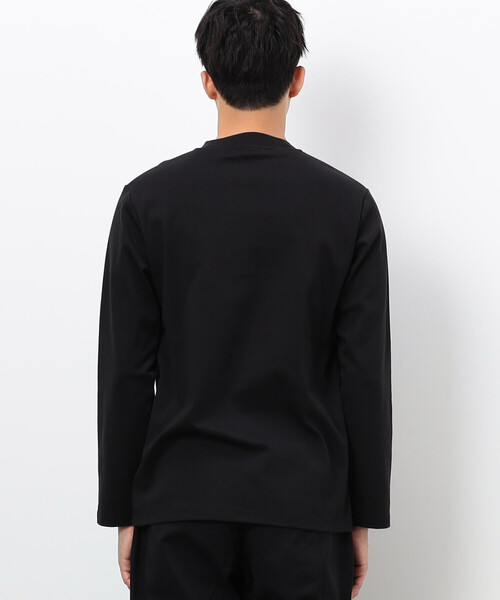 COMME CA ISM(コムサイズム)の「コットンスムース ジャケットTシャツ (長袖)(Tシャツ/カットソー・メンズ・ブラック/ホワイト/チャコール・SMALL/MEDIUM/LARGE/S)」の16枚目の写真