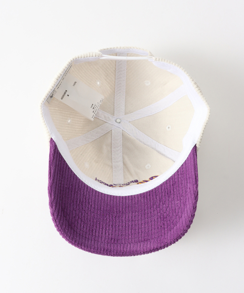 SPORTY&RICH(スポーティアンドリッチ)の「【SPORTY&RICH / スポーティアンドリッチ】DRAFT CORDUROY HAT(キャップ・メンズ・ホワイト・FREE)」の6枚目の写真