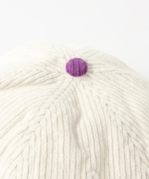 SPORTY&RICH(スポーティアンドリッチ)の「【SPORTY&RICH / スポーティアンドリッチ】DRAFT CORDUROY HAT(キャップ・メンズ・ホワイト・FREE)」の8枚目の写真