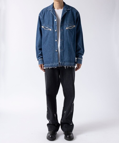 TANAKA / タナカ】 WESTERN SHIRT - VINTAGE BLUE / PARK ONLINE