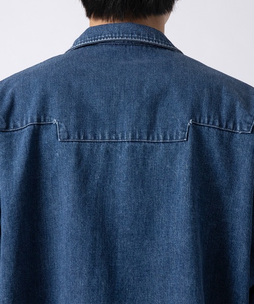 TANAKA シャツ　タナカ　WESTERN SHIRTS オンブレチェック TANAKA /ウエスタンシャツ GRAY オンブレ | TANAKA | ハリウッド