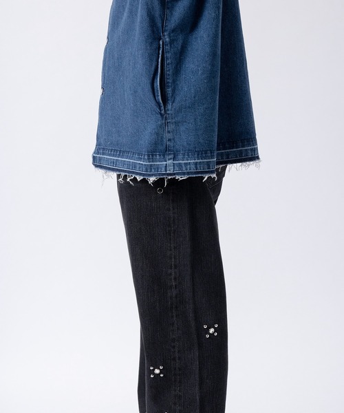 TANAKA / タナカ】WESTERN SHIRT VINTAGE BLUE（シャツ/ブラウス