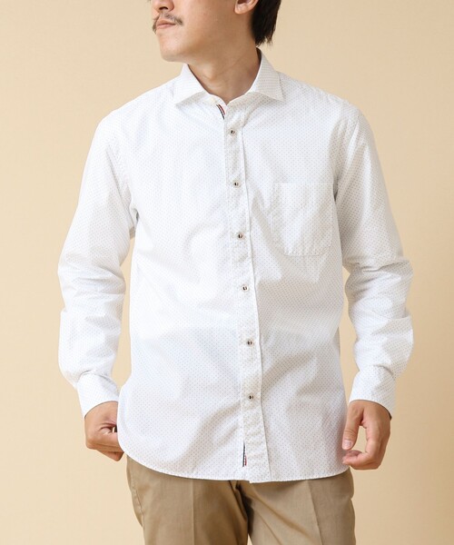 NOLLEY’S(ノーリーズ)の「《ビジカジ対応》パラシュートボタン カッタウェイシャツ 24AW(シャツ/ブラウス・メンズ・サックスブルー/ホワイト系その他/ブルー系その他/ネイビー・L/S/M/XL)」の10枚目の写真