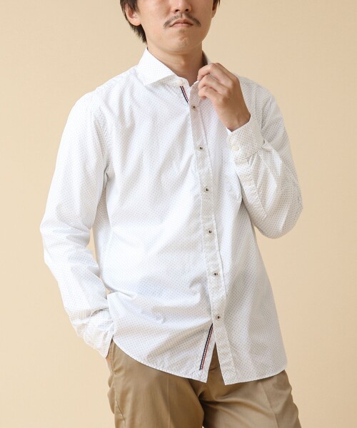 NOLLEY’S(ノーリーズ)の「《ビジカジ対応》パラシュートボタン カッタウェイシャツ 24AW(シャツ/ブラウス・メンズ・サックスブルー/ホワイト系その他/ブルー系その他/ネイビー・L/S/M/XL)」の12枚目の写真