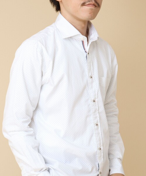 NOLLEY’S(ノーリーズ)の「《ビジカジ対応》パラシュートボタン カッタウェイシャツ 24AW(シャツ/ブラウス・メンズ・サックスブルー/ホワイト系その他/ブルー系その他/ネイビー・L/S/M/XL)」の15枚目の写真