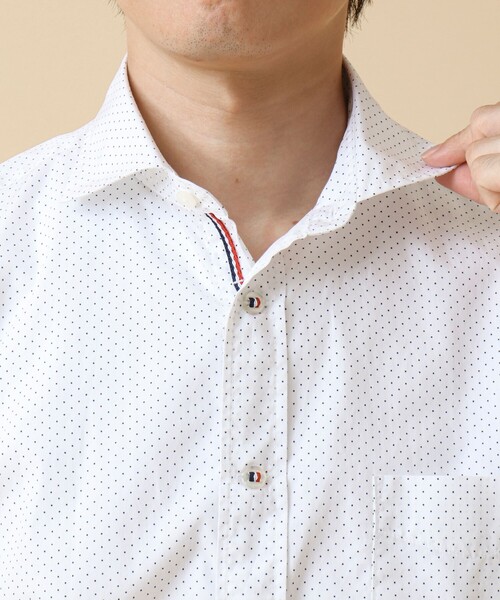 NOLLEY’S(ノーリーズ)の「《ビジカジ対応》パラシュートボタン カッタウェイシャツ 24AW(シャツ/ブラウス・メンズ・サックスブルー/ホワイト系その他/ブルー系その他/ネイビー・L/S/M/XL)」の16枚目の写真