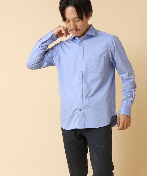 NOLLEY’S(ノーリーズ)の「《ビジカジ対応》パラシュートボタン カッタウェイシャツ 24AW(シャツ/ブラウス・メンズ・サックスブルー/ホワイト系その他/ブルー系その他/ネイビー・L/S/M/XL)」の20枚目の写真