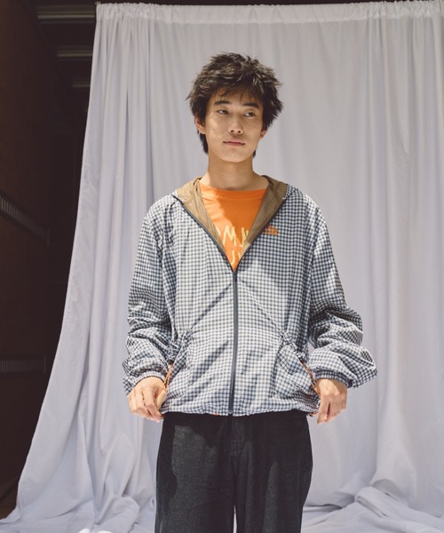 common gull products.(コモンガルプロダクツ)の「よくばりなナイロンブルゾン(ブルゾン・レディース・ブラウン系/ブルー系その他2/ブルー系その他・MEDIUM/LARGE)」の4枚目の写真