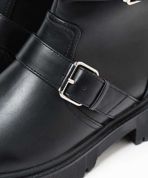 LEPSIM（レプシィム）の「ゼロカルエンジニアブーツ　152650（ブーツ・レディース・ブラック・LARGE/MEDIUM）」の16枚目の写真