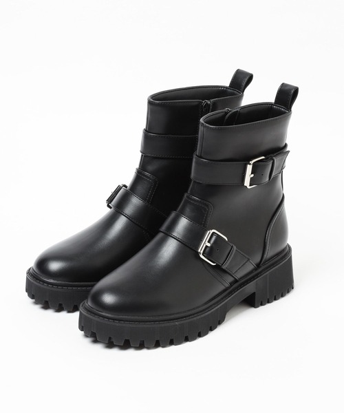 LEPSIM（レプシィム）の「ゼロカルエンジニアブーツ　152650（ブーツ・レディース・ブラック・LARGE/MEDIUM）」の6枚目の写真