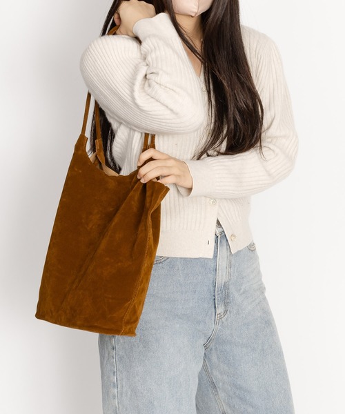 SVEC(シュベック)の「スエード トートバッグ(トートバッグ・レディース・ブラウン系その他/ブラック系その他・FREE)」の22枚目の写真