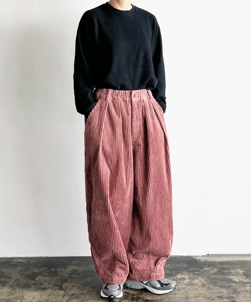 セール】HARAVESTY / ハーベスティー BIG CORDUROY CIRCUS PANTS