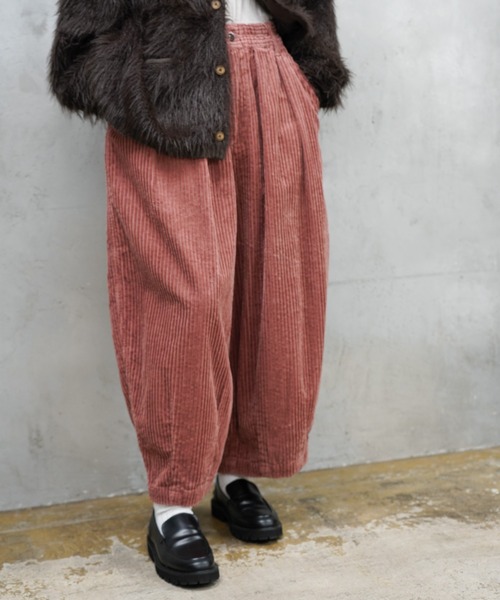セール】HARAVESTY / ハーベスティー BIG CORDUROY CIRCUS PANTS