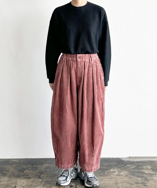 HARAVESTY / ハーベスティー BIG CORDUROY CIRCUS PANTS ビッグ