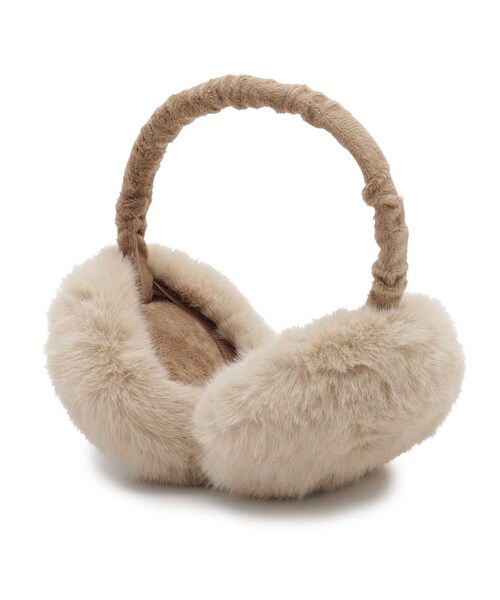 SHOO・LA・RUE（シューラルー）の「◆モフふわ折りたたみイヤマフ（イヤーマフ・レディース・ベージュ/グレー/ブラウン系その他/ダークグレー・00）」の5枚目の写真