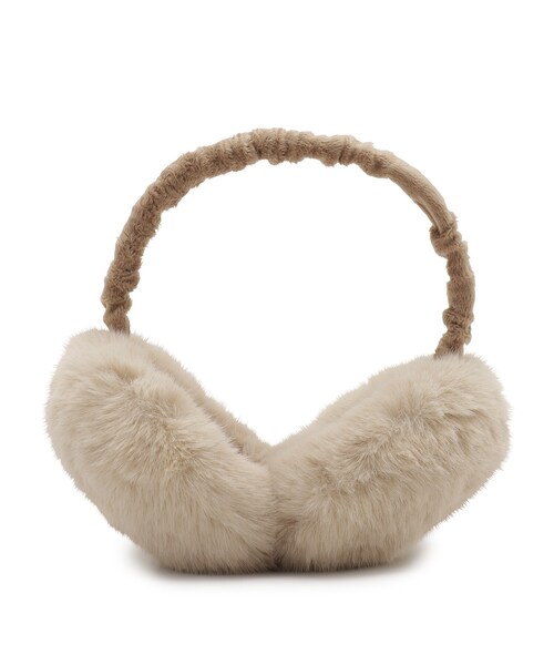 SHOO・LA・RUE（シューラルー）の「◆モフふわ折りたたみイヤマフ（イヤーマフ・レディース・ベージュ/グレー/ブラウン系その他/ダークグレー・00）」の6枚目の写真