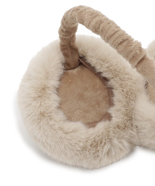 SHOO・LA・RUE（シューラルー）の「◆モフふわ折りたたみイヤマフ（イヤーマフ・レディース・ベージュ/グレー/ブラウン系その他/ダークグレー・00）」の7枚目の写真