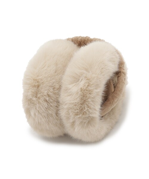 SHOO・LA・RUE（シューラルー）の「◆モフふわ折りたたみイヤマフ（イヤーマフ・レディース・ベージュ/グレー/ブラウン系その他/ダークグレー・00）」の8枚目の写真