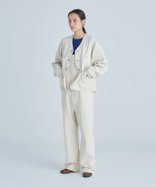 SMITH'S AMERICAN（スミスアメリカン）の「【SMITH'S AMERICAN／スミスアメリカン】CHARLIEENGINEER カバーオール（ブルゾン・メンズ・キナリ/ブラック・M/L）」の5枚目の写真