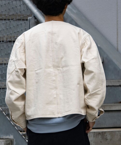 SMITH'S AMERICAN（スミスアメリカン）の「【SMITH'S AMERICAN／スミスアメリカン】CHARLIEENGINEER カバーオール（ブルゾン・メンズ・キナリ/ブラック・M/L）」の21枚目の写真