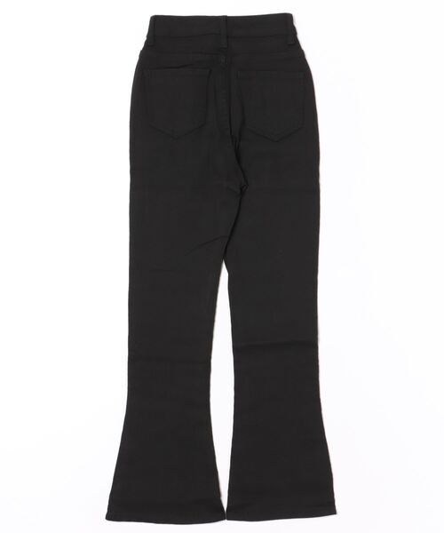 urge:(アージコロン )の「【URGE:】フレア ブラック デニム パンツ(デニムパンツ・レディース・ブラック・MEDIUM/LARGE/X-LARGE/SMALL)」の6枚目の写真