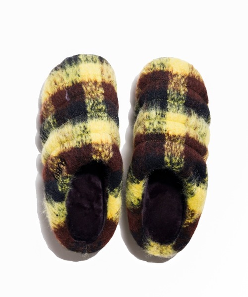 SUBU（スブ）の「SUBU AFTERSCHOOL（スリッポン・レディース・イエロー/ブラウン・1）」の2枚目の写真