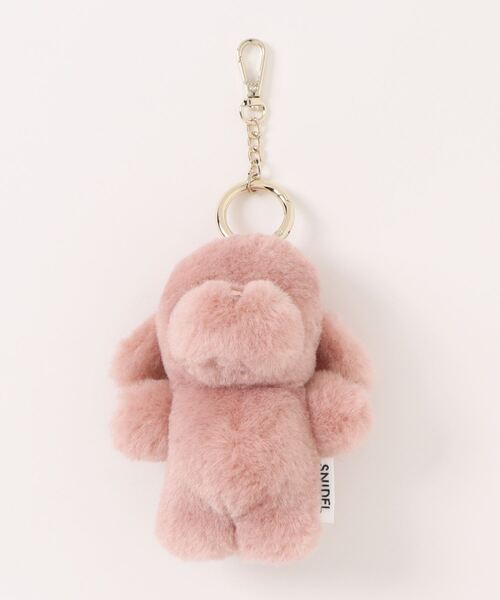 SNIDEL(スナイデル)の「モッフィーチャーム(キーホルダー・レディース・グレー/ホワイト/ライム/ピンク/パープル・FREE)」の1枚目の写真