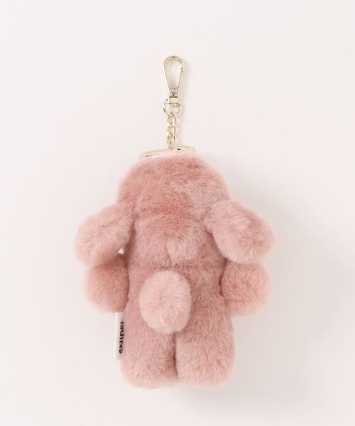 SNIDEL(スナイデル)の「モッフィーチャーム(キーホルダー・レディース・グレー/ホワイト/ライム/ピンク/パープル・FREE)」の6枚目の写真