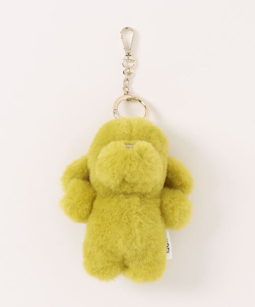 SNIDEL(スナイデル)の「モッフィーチャーム(キーホルダー・レディース・グレー/ホワイト/ライム/ピンク/パープル・FREE)」の4枚目の写真