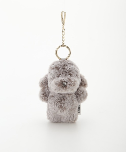 SNIDEL(スナイデル)の「モッフィーチャーム(キーホルダー・レディース・グレー/ホワイト/ライム/ピンク/パープル・FREE)」の9枚目の写真