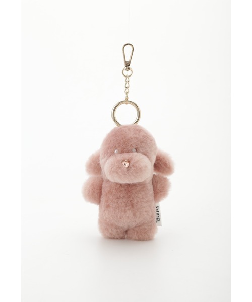 SNIDEL(スナイデル)の「モッフィーチャーム(キーホルダー・レディース・グレー/ホワイト/ライム/ピンク/パープル・FREE)」の8枚目の写真