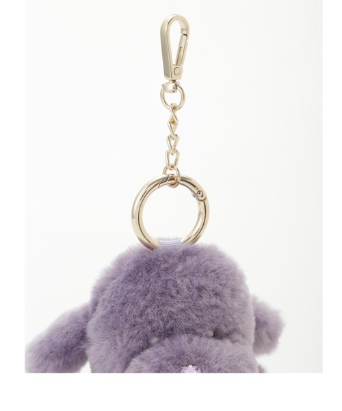 SNIDEL(スナイデル)の「モッフィーチャーム(キーホルダー・レディース・グレー/ホワイト/ライム/ピンク/パープル・FREE)」の12枚目の写真