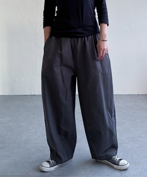 【セール】コットンピーチ起毛コクーンパンツ（その他パンツ）｜LBC（エルビーシー）