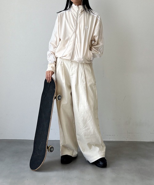 UNDERSTATEMENTs(アンダーステイトメント)の「【ユニセックス】2タック起毛チノワイドパンツ(チノパンツ・メンズ・オフホワイト/カーキ・MEDIUM/SMALL)」の11枚目の写真