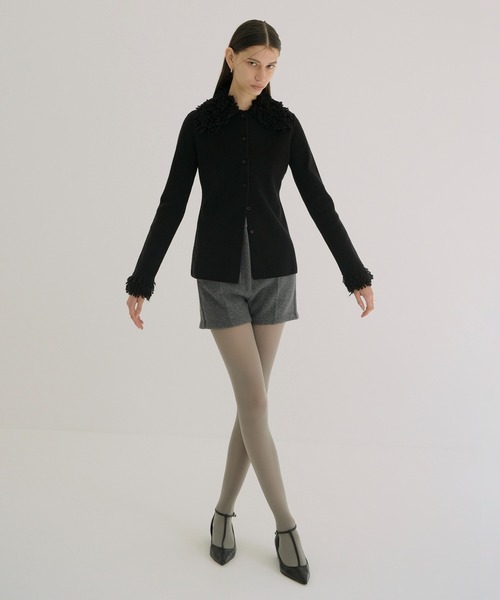 セール】FRINGE TIGHT KNIT TOPS（ニット/セーター）｜CLANE（クラネ