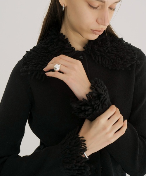 セール】FRINGE TIGHT KNIT TOPS（ニット/セーター）｜CLANE（クラネ