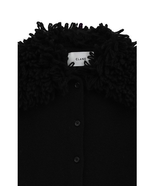 FRINGE TIGHT KNIT TOPS ベージュ セール】FRINGE TIGHT KNIT TOPS（ニット/セーター）｜CLANE