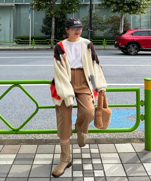 archives（アルシーヴ）の「【Ltd.】REMAKE CARDIGAN（カーディガン/ボレロ・レディース・グレー/アイボリー・MEDIUM）」の12枚目の写真