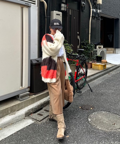 archives（アルシーヴ）の「【Ltd.】REMAKE CARDIGAN（カーディガン/ボレロ・レディース・グレー/アイボリー・MEDIUM）」の16枚目の写真