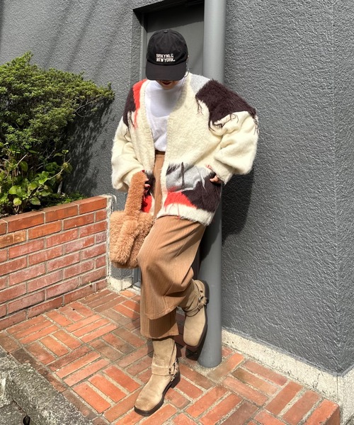 archives（アルシーヴ）の「【Ltd.】REMAKE CARDIGAN（カーディガン/ボレロ・レディース・グレー/アイボリー・MEDIUM）」の17枚目の写真