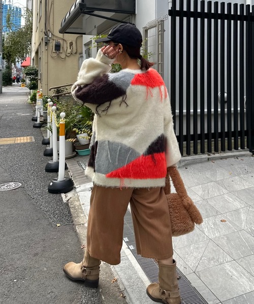 archives（アルシーヴ）の「【Ltd.】REMAKE CARDIGAN（カーディガン/ボレロ・レディース・グレー/アイボリー・MEDIUM）」の18枚目の写真