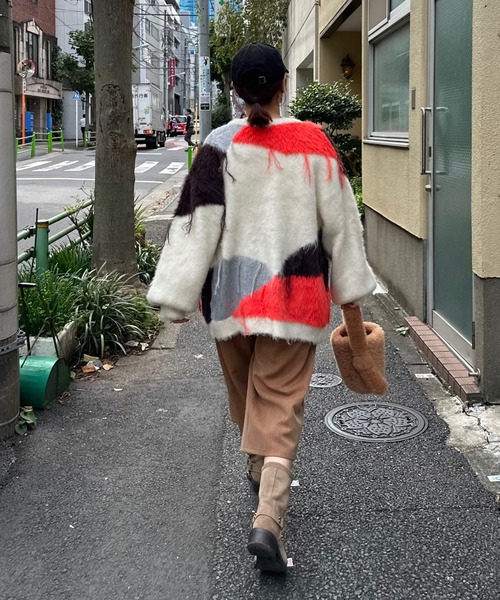 archives（アルシーヴ）の「【Ltd.】REMAKE CARDIGAN（カーディガン/ボレロ・レディース・グレー/アイボリー・MEDIUM）」の19枚目の写真