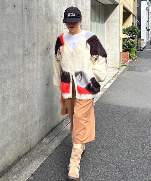 archives（アルシーヴ）の「【Ltd.】REMAKE CARDIGAN（カーディガン/ボレロ・レディース・グレー/アイボリー・MEDIUM）」の20枚目の写真