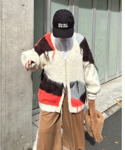 archives（アルシーヴ）の「【Ltd.】REMAKE CARDIGAN（カーディガン/ボレロ・レディース・グレー/アイボリー・MEDIUM）」の21枚目の写真