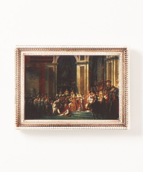 ゴンサーロ・サルバ、ネグレテ山脈の風景、新品額装付、画集画 セール】額縁付絵画風 名画マグネット（インテリア雑貨