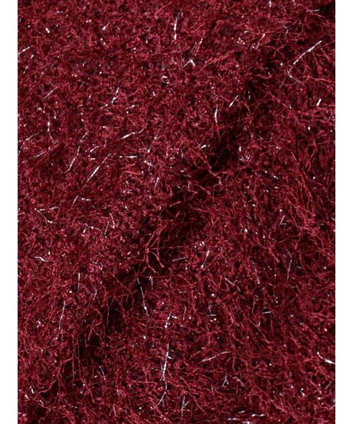 MURUA（ムルーア）の「フェザーチョーカーニット（ニット/セーター・レディース・ブラック/アイボリー/ボルドー/ブルー・FREE）」の20枚目の写真